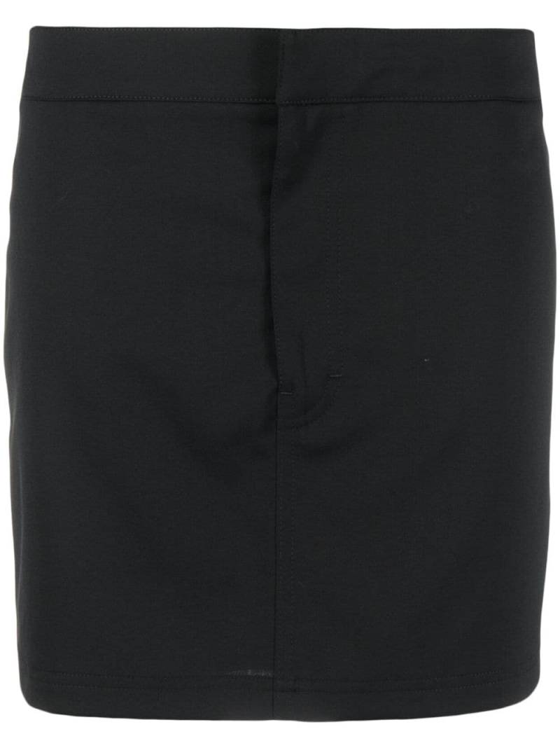 Filippa K mid-rise tailored miniskirt - Black von Filippa K