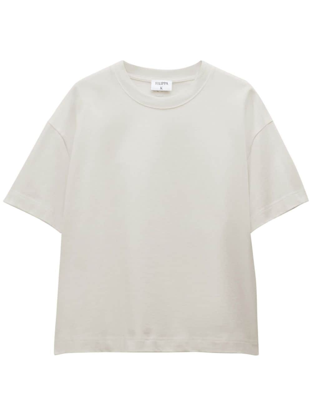 Filippa K oversized organic-cotton T-shirt - Neutrals von Filippa K