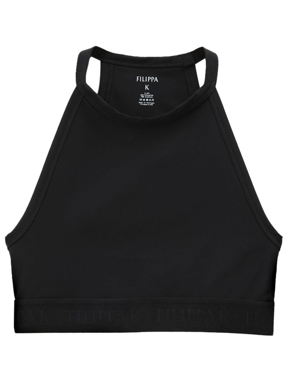 Filippa K racerback sports bra - Black von Filippa K