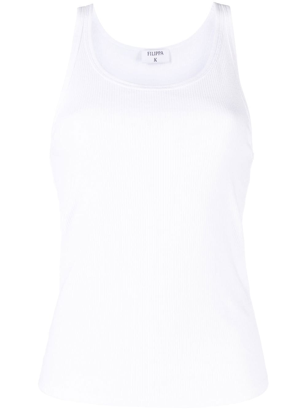 Filippa K scoop neck tank top - White von Filippa K