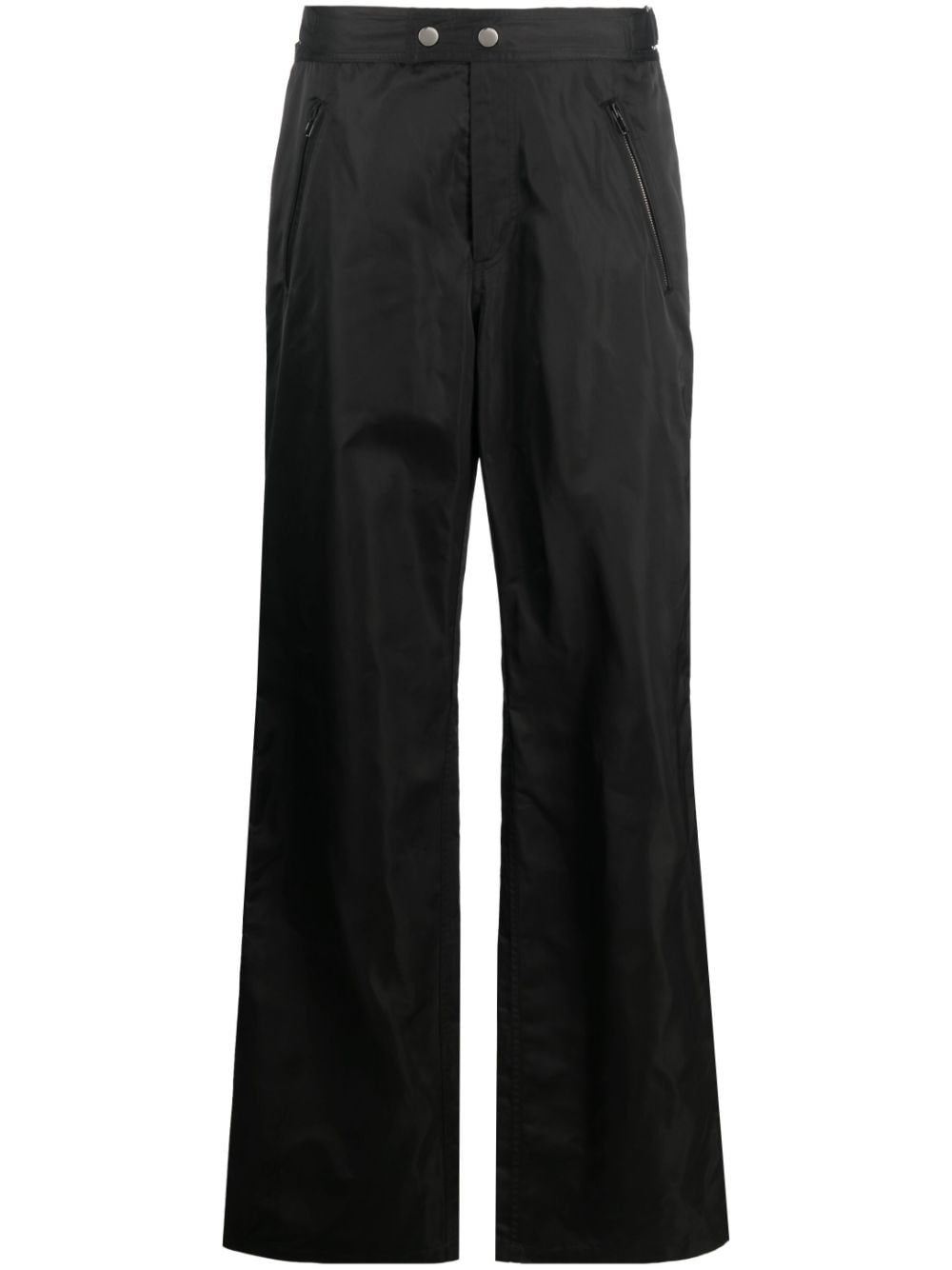 Filippa K straight-leg recycled polyester trousers - Black von Filippa K