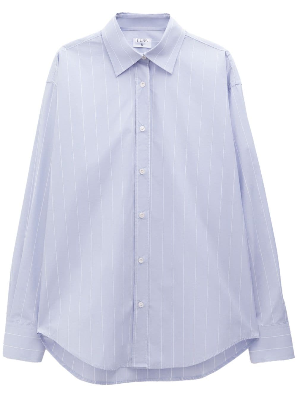 Filippa K striped poplin organic cotton shirt - Blue von Filippa K