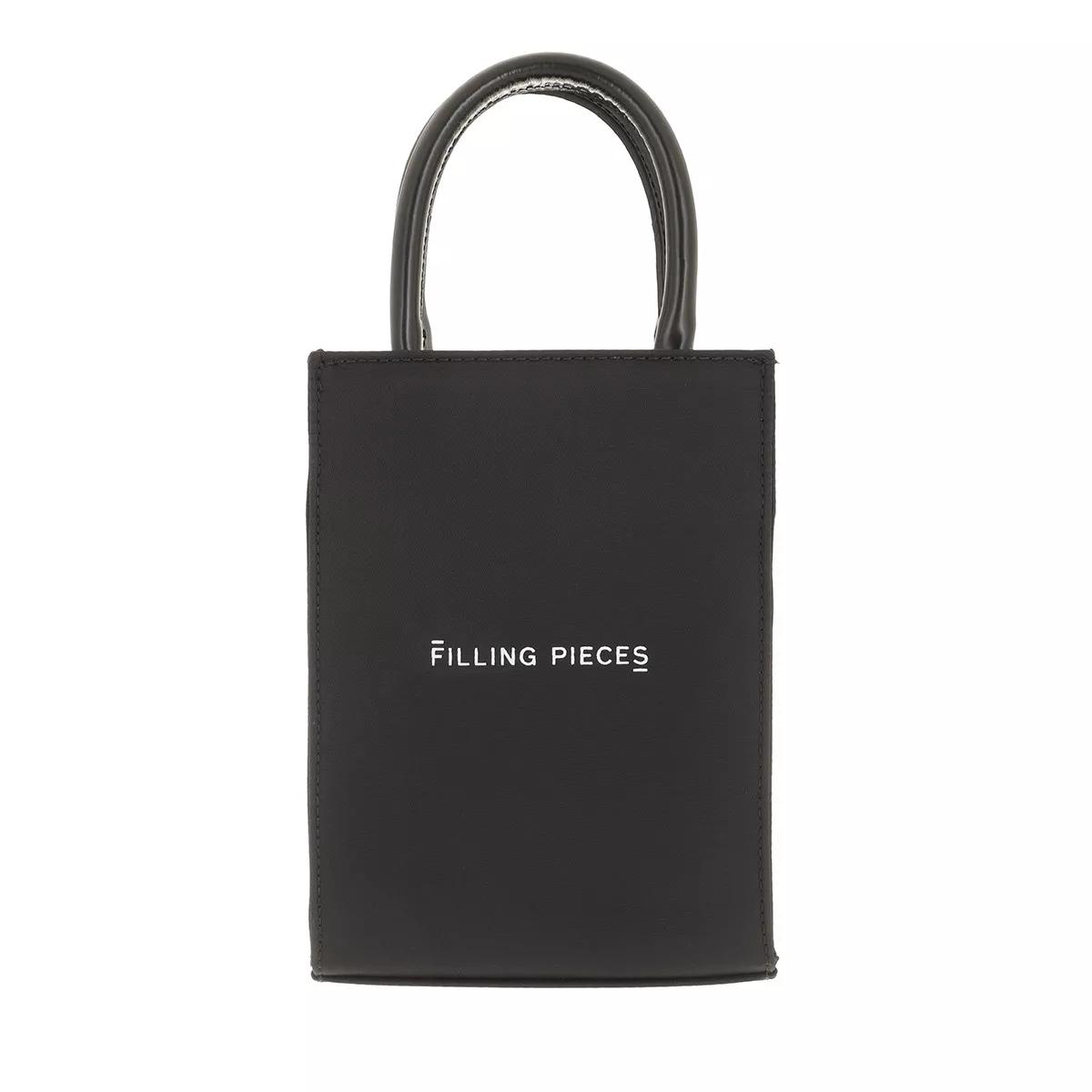 Filling Pieces Umhängetasche - Tote Bag Small Nylon - Gr. unisize - in Schwarz - für Damen von Filling Pieces