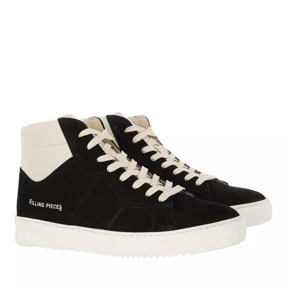 Filling Pieces Sneakers - Mid Court Suede - Gr. 36 (EU) - in Schwarz - für Damen von Filling Pieces