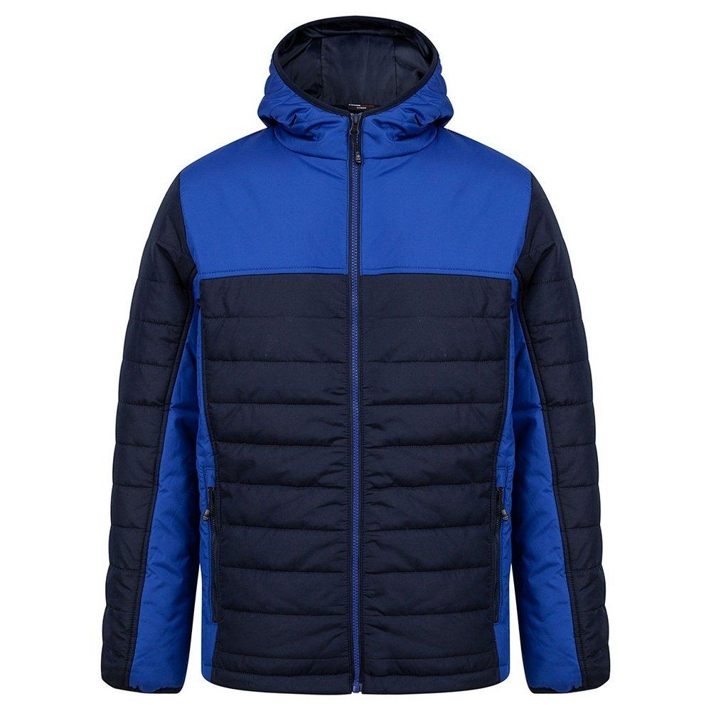 Kontrast Padded Jacket Herren Blau XXL von Finden & Hales