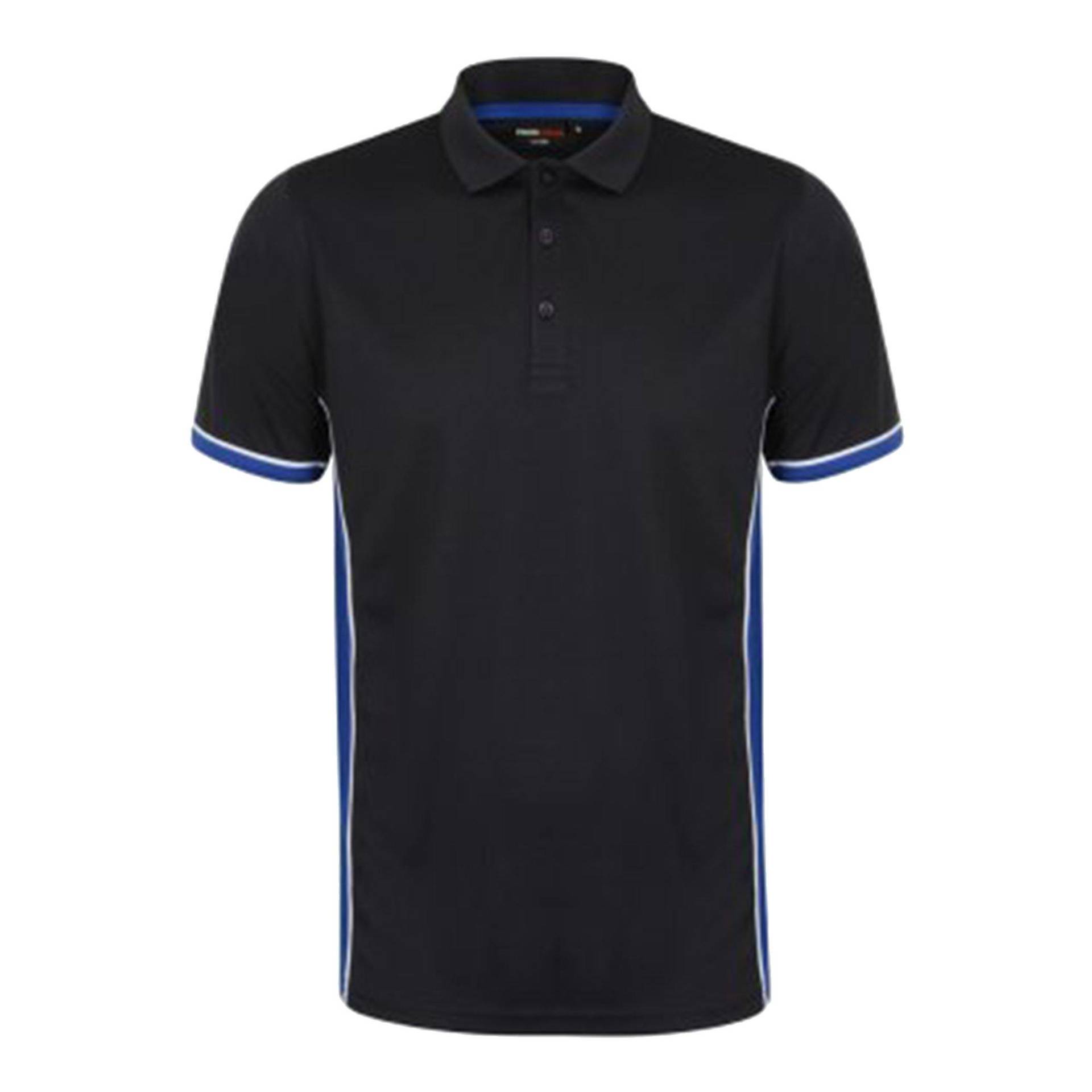 Topcool Kurzarm Kontrast Polo Shirt Herren Marine L von Finden & Hales