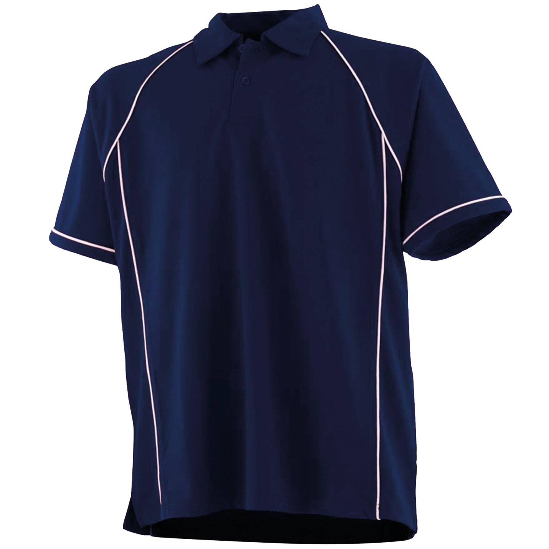 Sport Polo Tshirt Mädchen Marine 11-12A von Finden & Hales