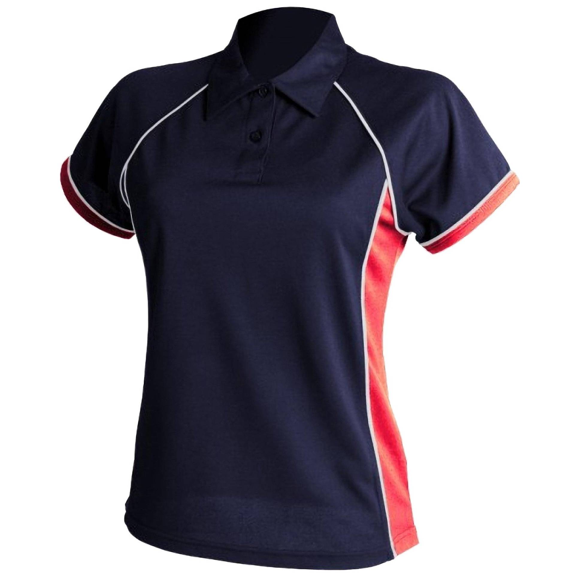 Sport Polo Shirt Coolplus Damen Marine M von Finden & Hales