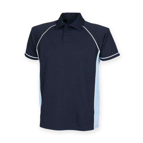 Sport Poloshirt, Kurzarm Herren Marine XXL von Finden & Hales