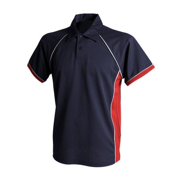 Sport Poloshirt, Kurzarm Herren Marine XXL von Finden & Hales