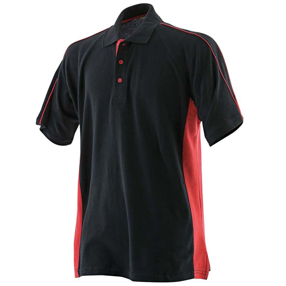 Poloshirt Sports Herren Schwarz M von Finden & Hales