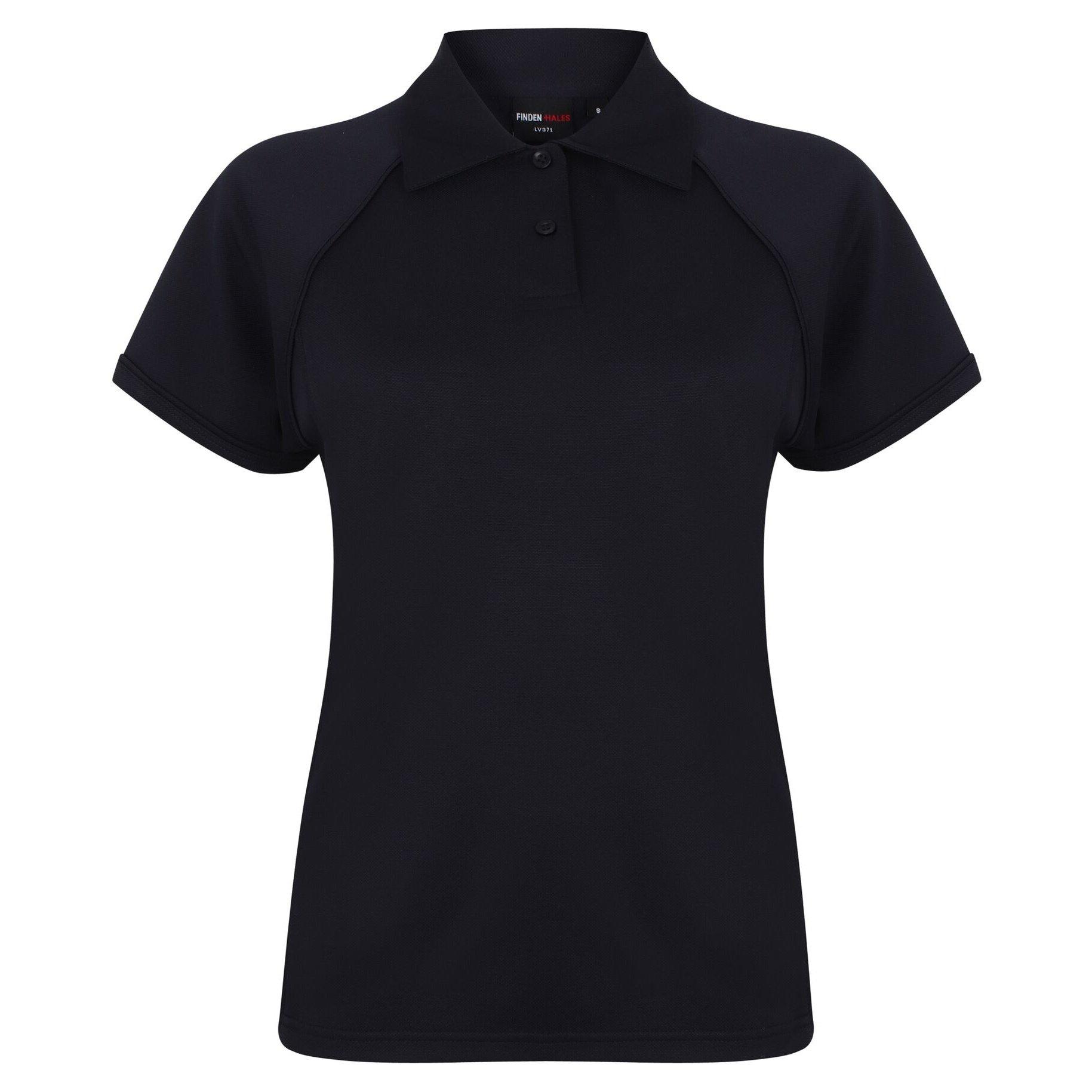 Sport Polo Shirt Coolplus Damen Marine L von Finden & Hales