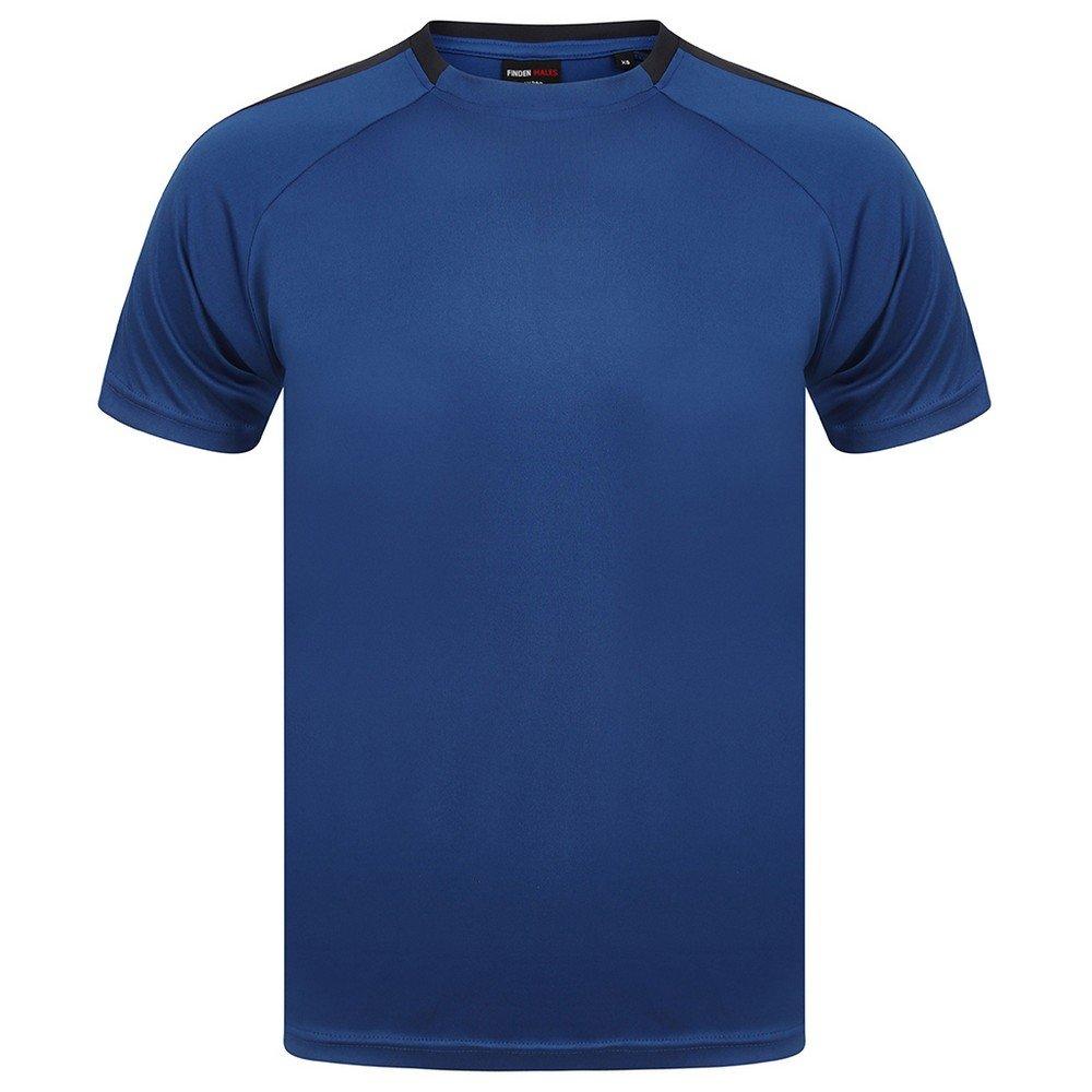 Finden And Hales Team Tshirt Damen Blau L von Finden & Hales