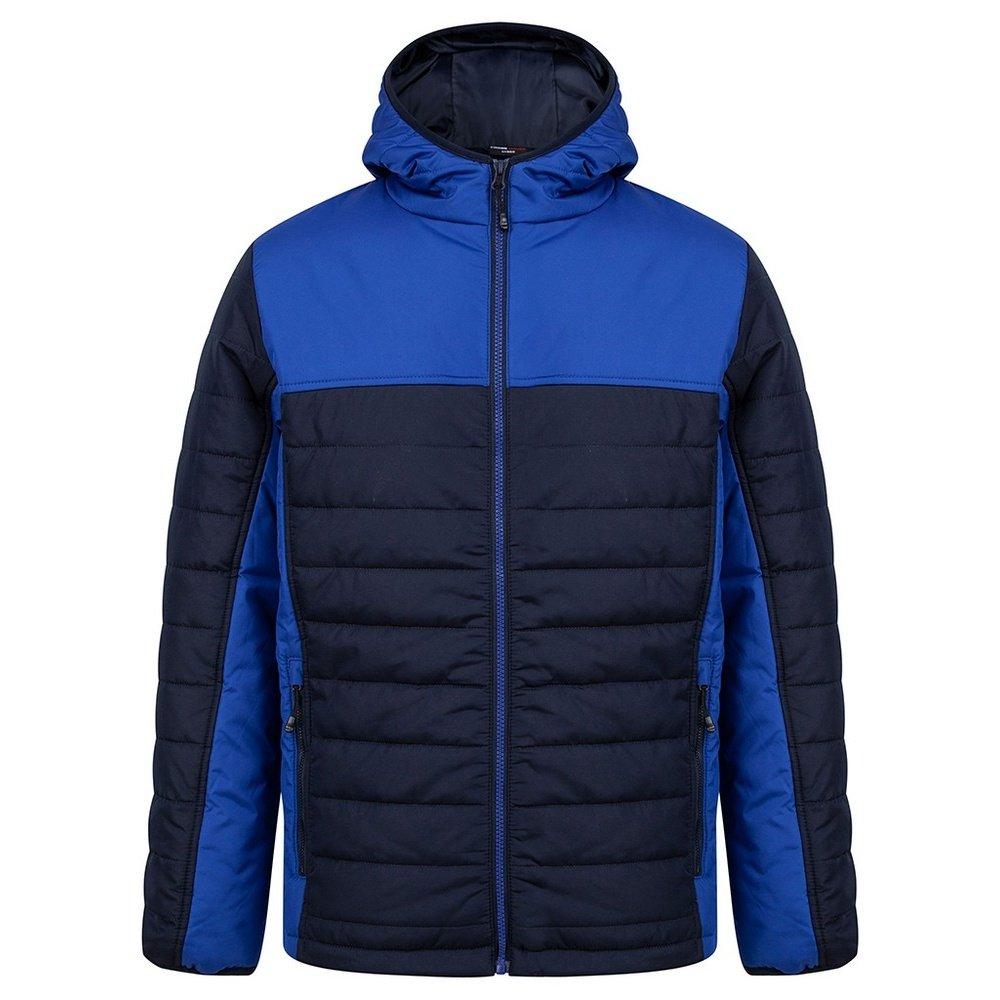 Kontrast Padded Jacket Herren Blau XL von Finden & Hales