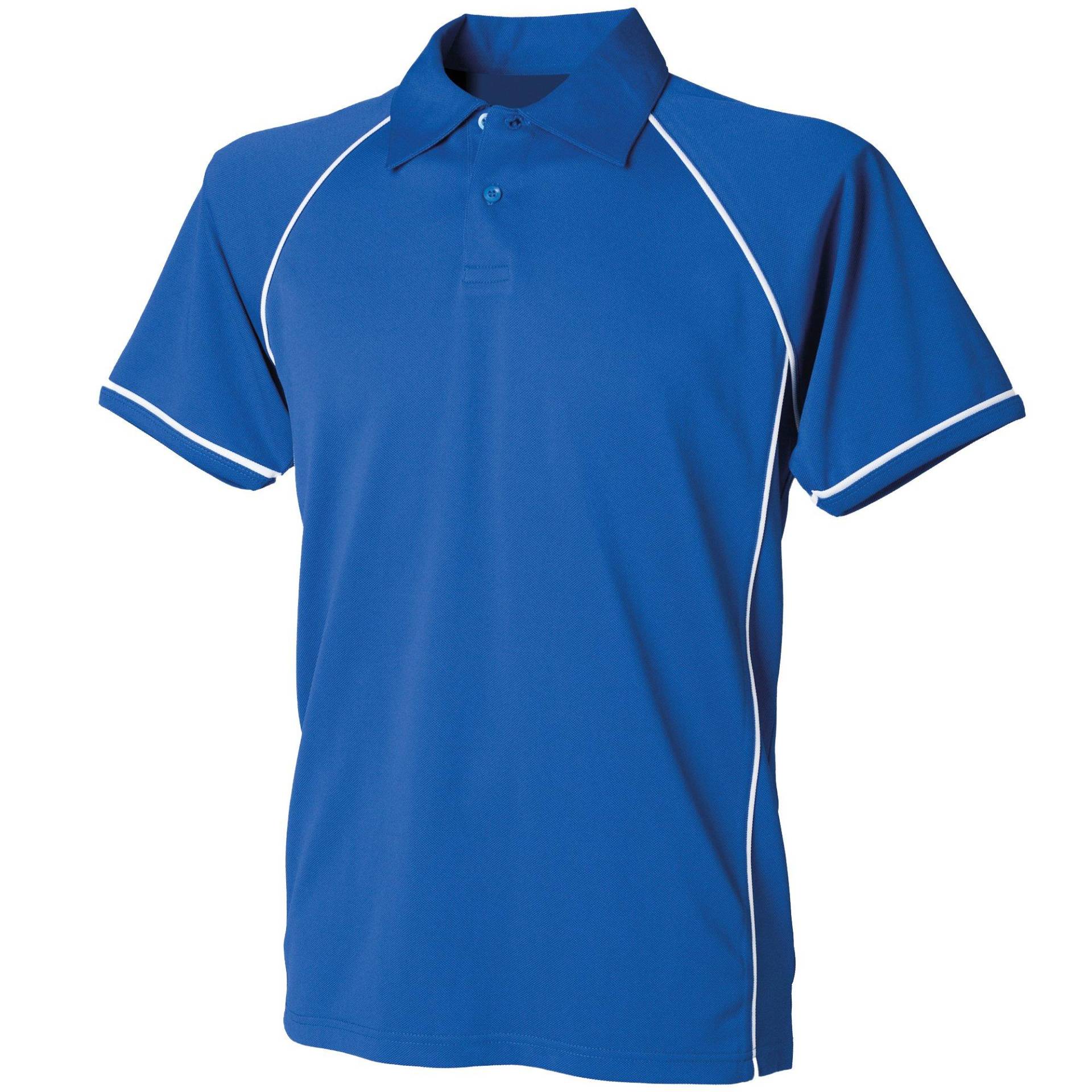 Sport Polo Tshirt Jungen Horizon Blue 13-14A von Finden & Hales