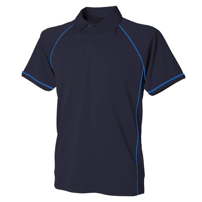 Sport Polo Tshirt Mädchen Blau 5-6A von Finden & Hales
