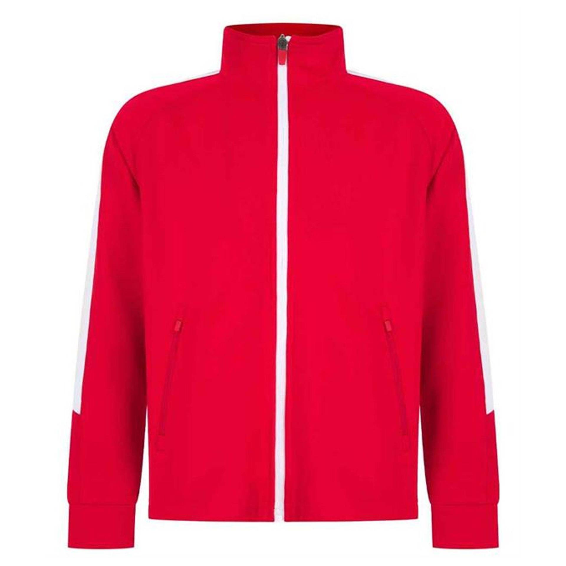 Trainingsjacke Mädchen Rot Bunt 116 von Finden & Hales