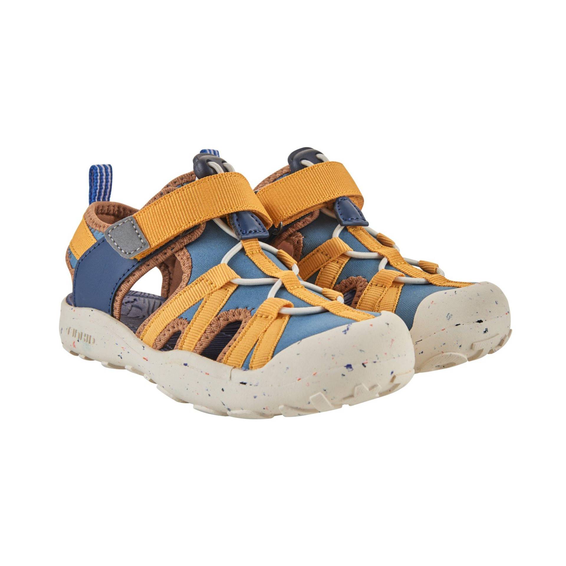 Sandalen Salama Denim/dove Unisex Gelb 33 von Finkid