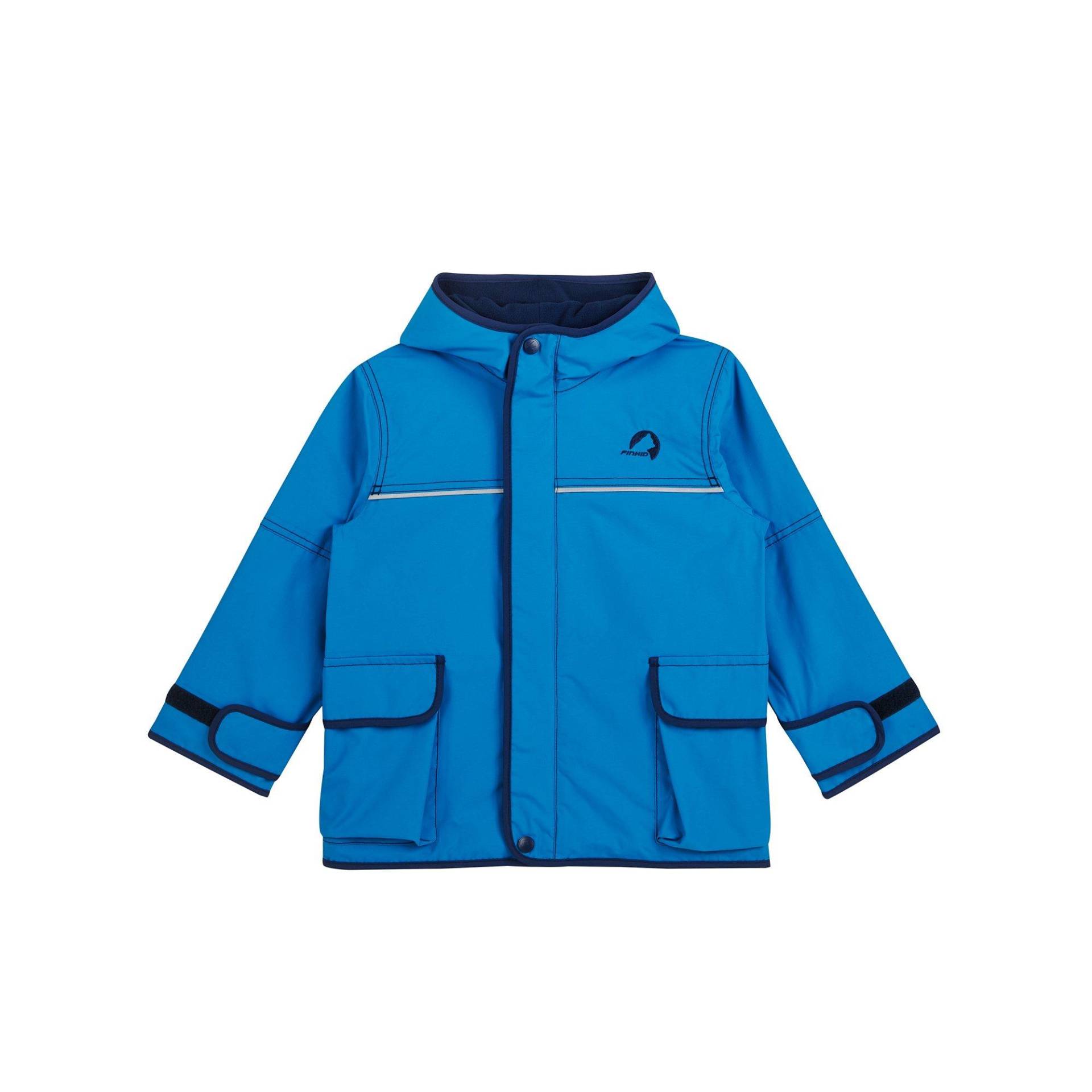 Tuulis Eko Kinder Outdoorparka Seaportnavy Jungen Blau ONE SIZE von Finkid