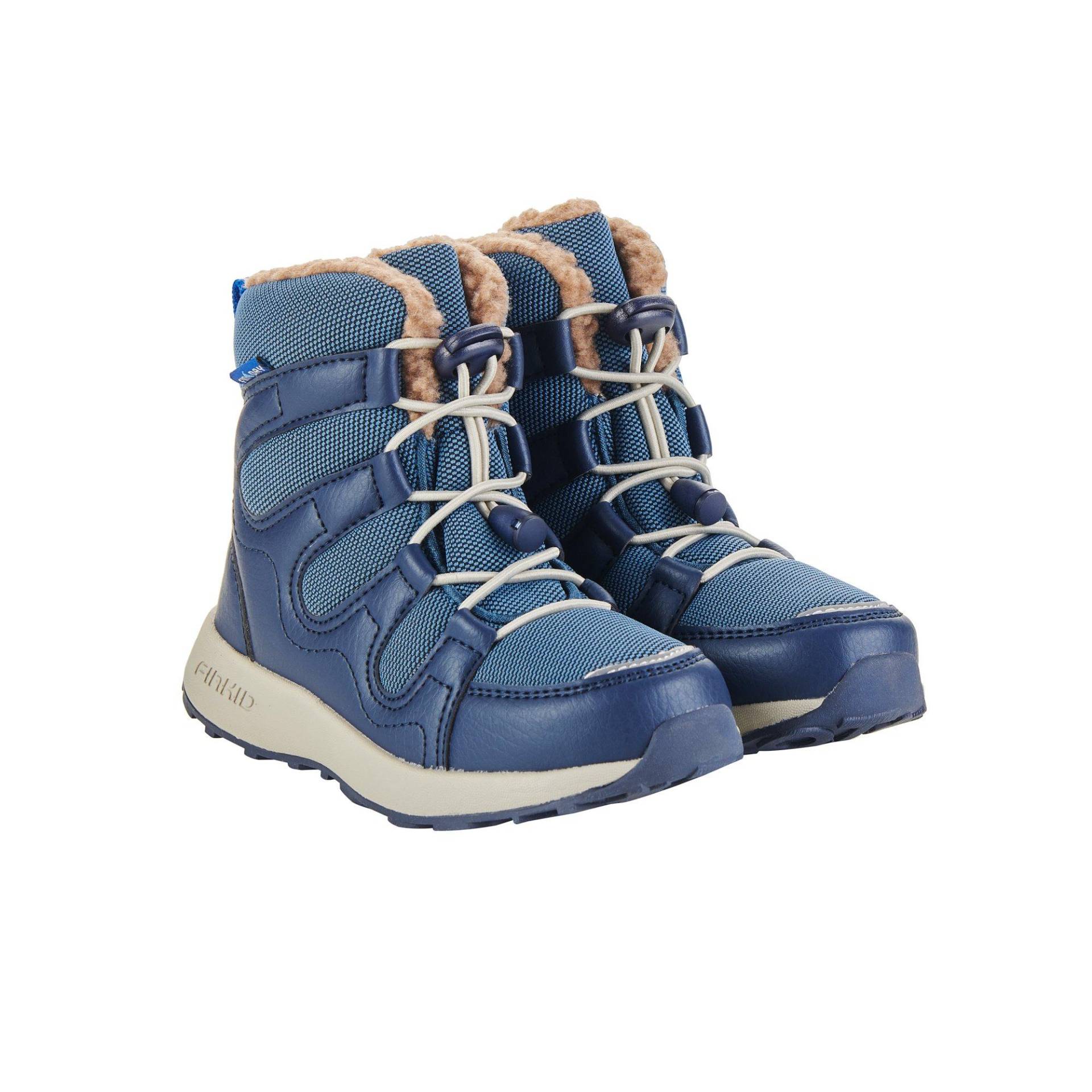 Winterstiefel Huippu Real Tealnavy Unisex Blau 35 von Finkid