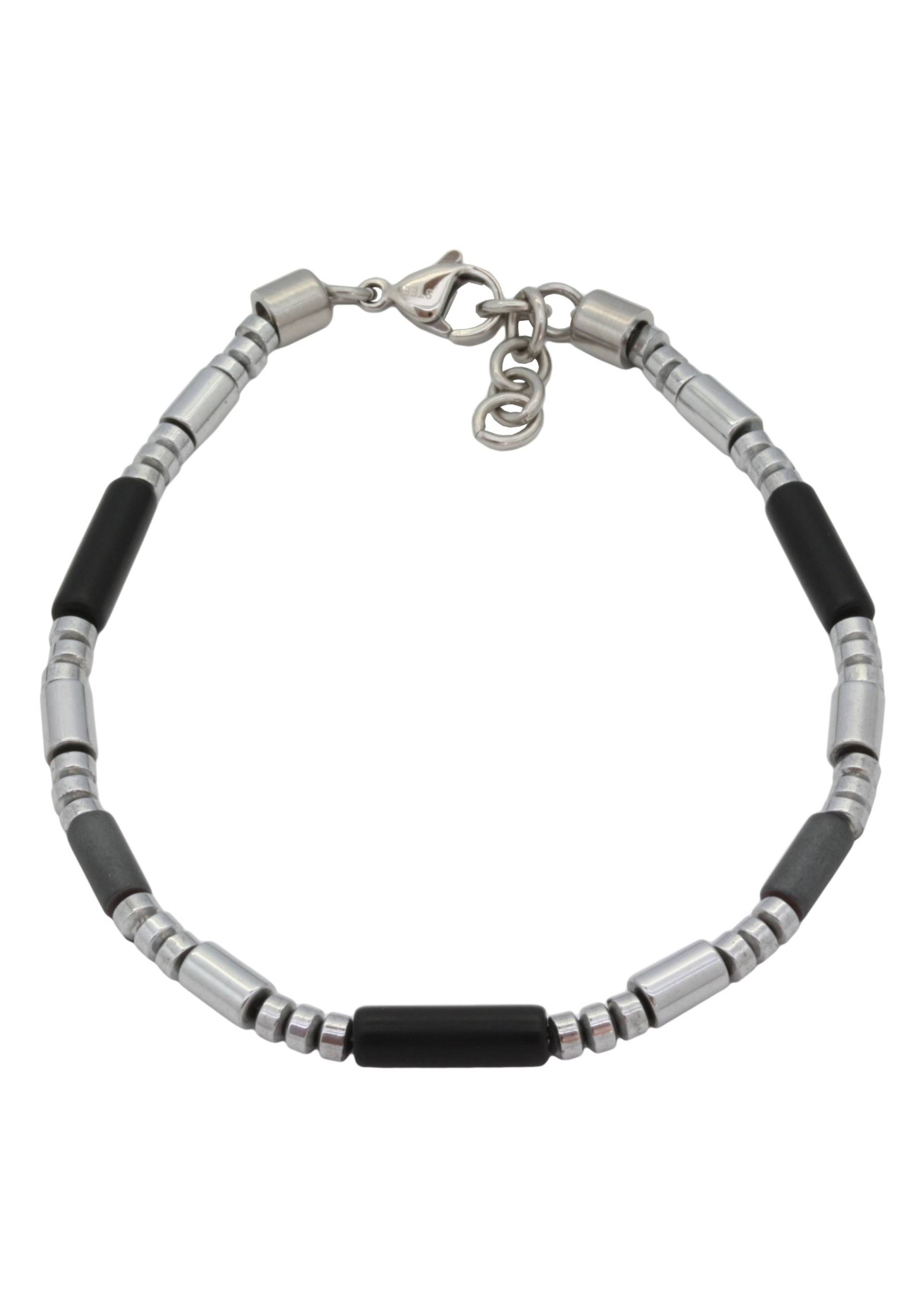 Firetti Armband »Schmuck Geschenk Armschmuck Armkette Farbstein Hämatit Onyx« von Firetti