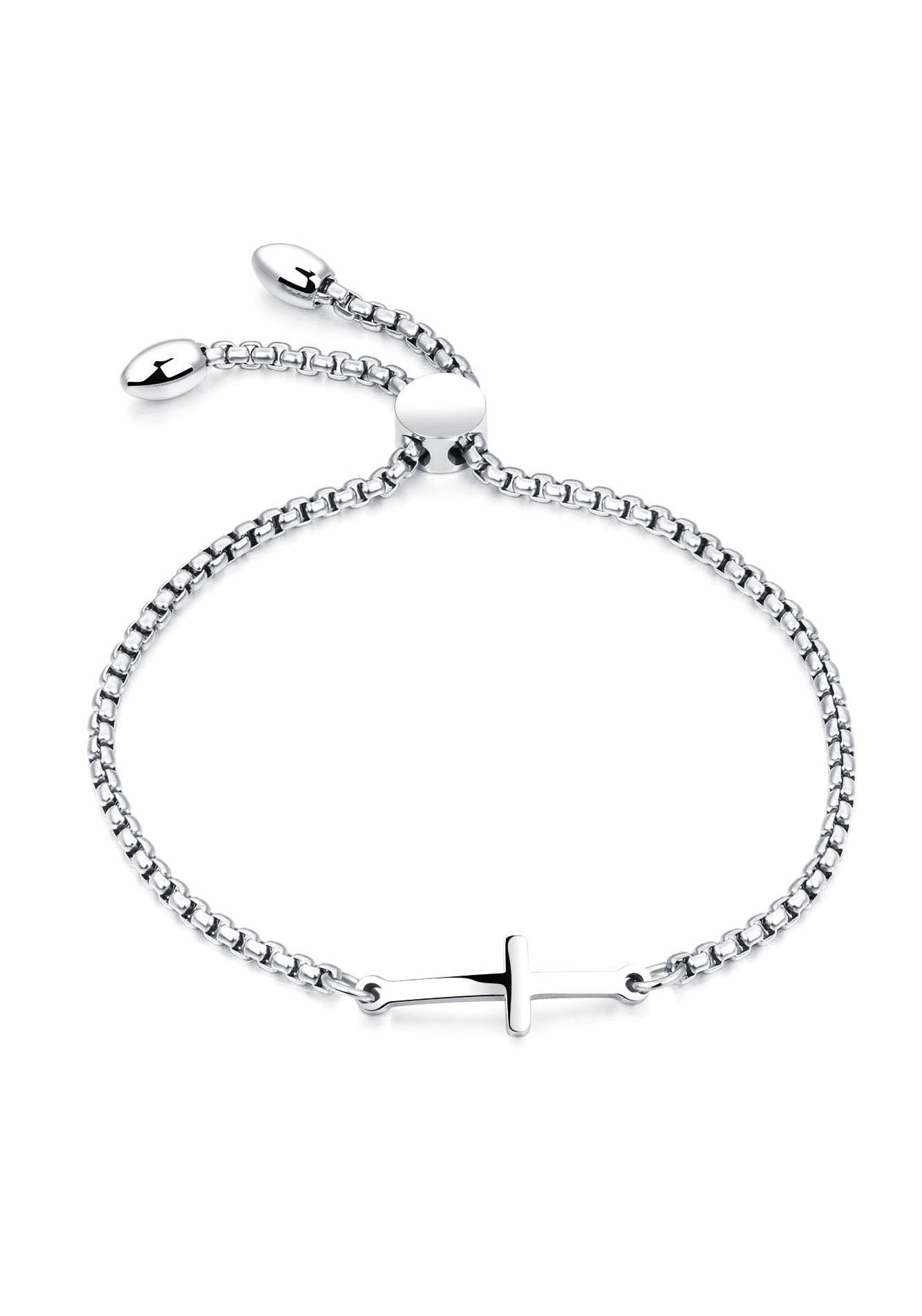 Firetti Armkette »Schmuck Geschenk Armschmuck Armband Erbskette Kreuz« von Firetti