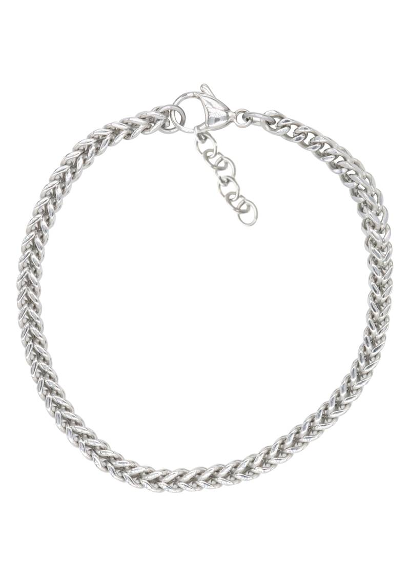 Firetti Edelstahlarmband »Schmuck Geschenk Doppelpanzerkettengliederung, 5 mm breit«, Made in Germany von Firetti