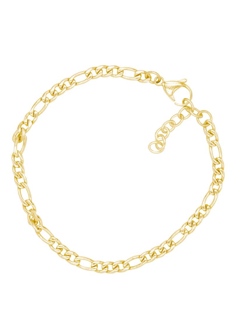 Firetti Edelstahlarmband »Schmuck Geschenk Figaropanzerkettengliederung, 4,2 mm breit«, Made in Germany von Firetti