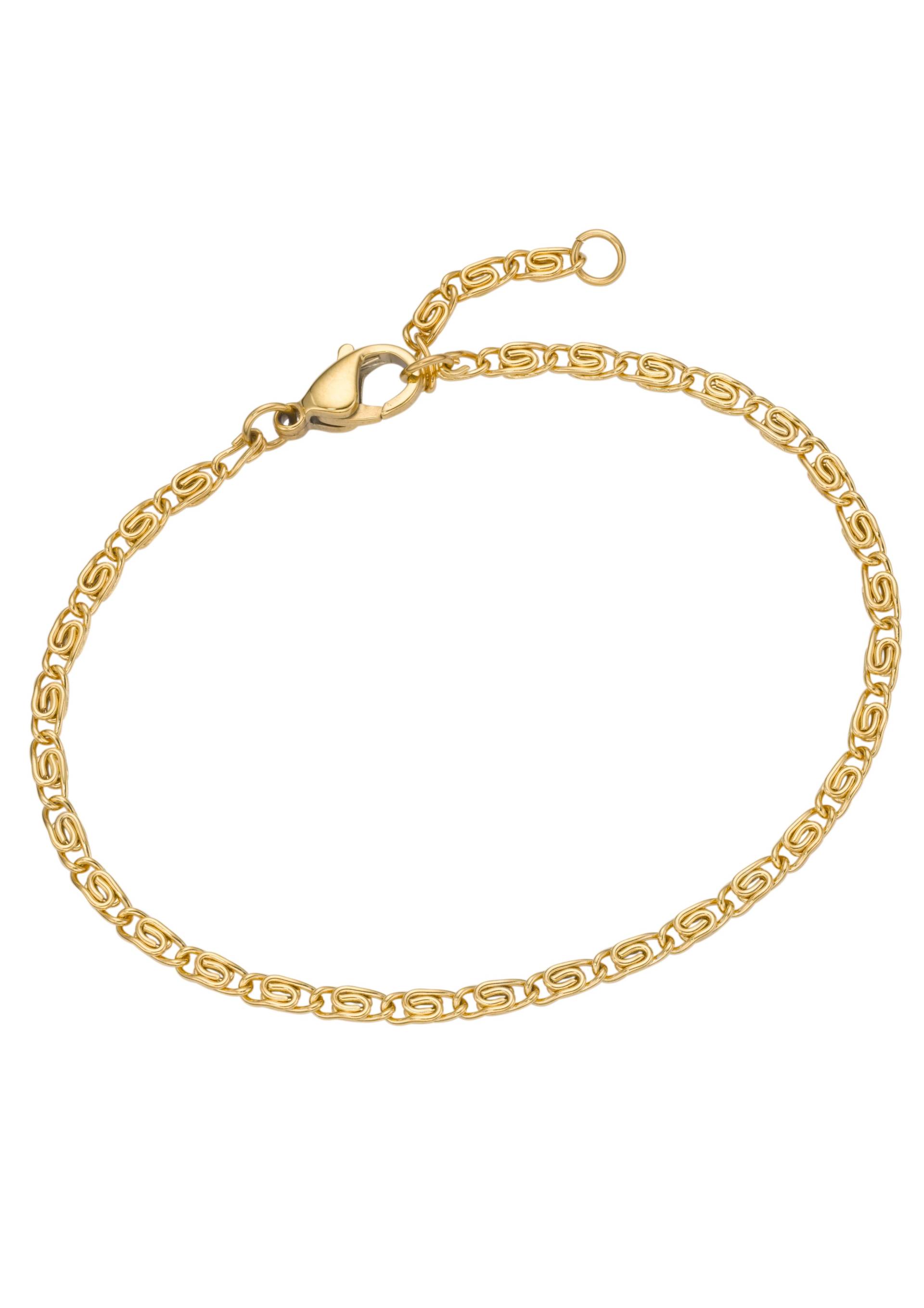 Firetti Edelstahlarmband »Schmuck Geschenk S-Panzerkette, 3,45 mm breit«, Made in Germany von Firetti
