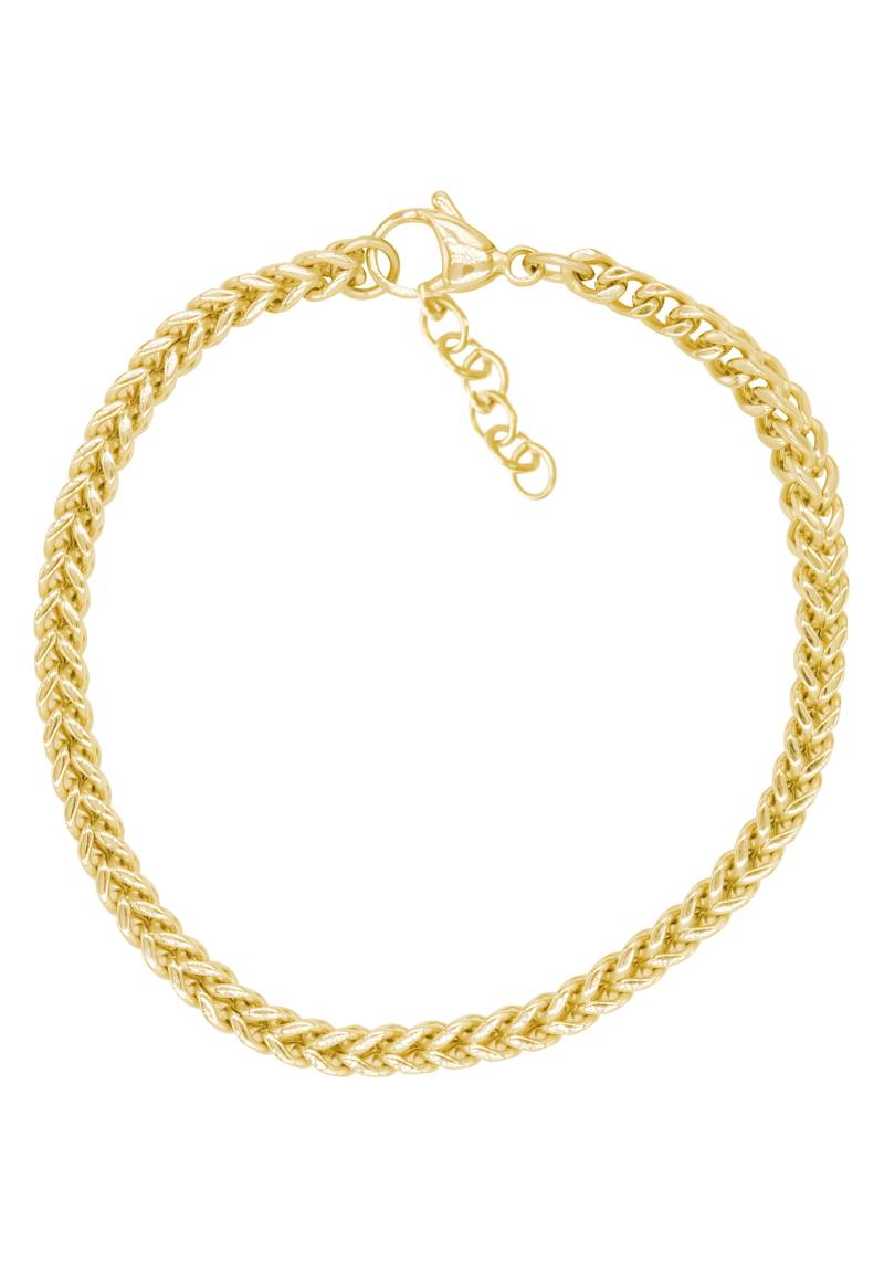 Firetti Edelstahlarmband »Schmuck Geschenk Doppelpanzerkettengliederung, 5 mm breit«, Made in Germany von Firetti