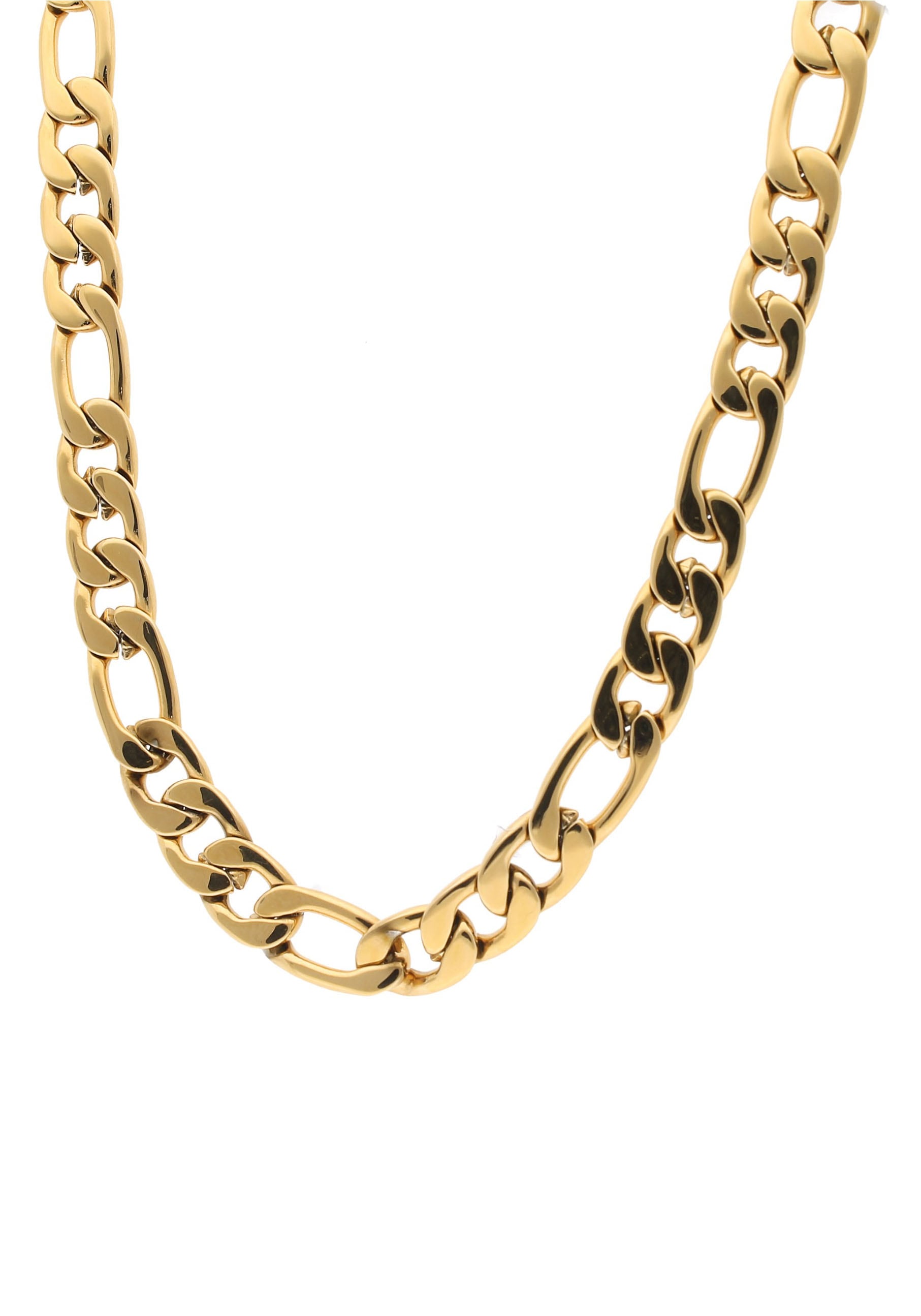 Firetti Edelstahlkette »Schmuck Geschenk Figarokettengliederung, 8 mm breit« von Firetti