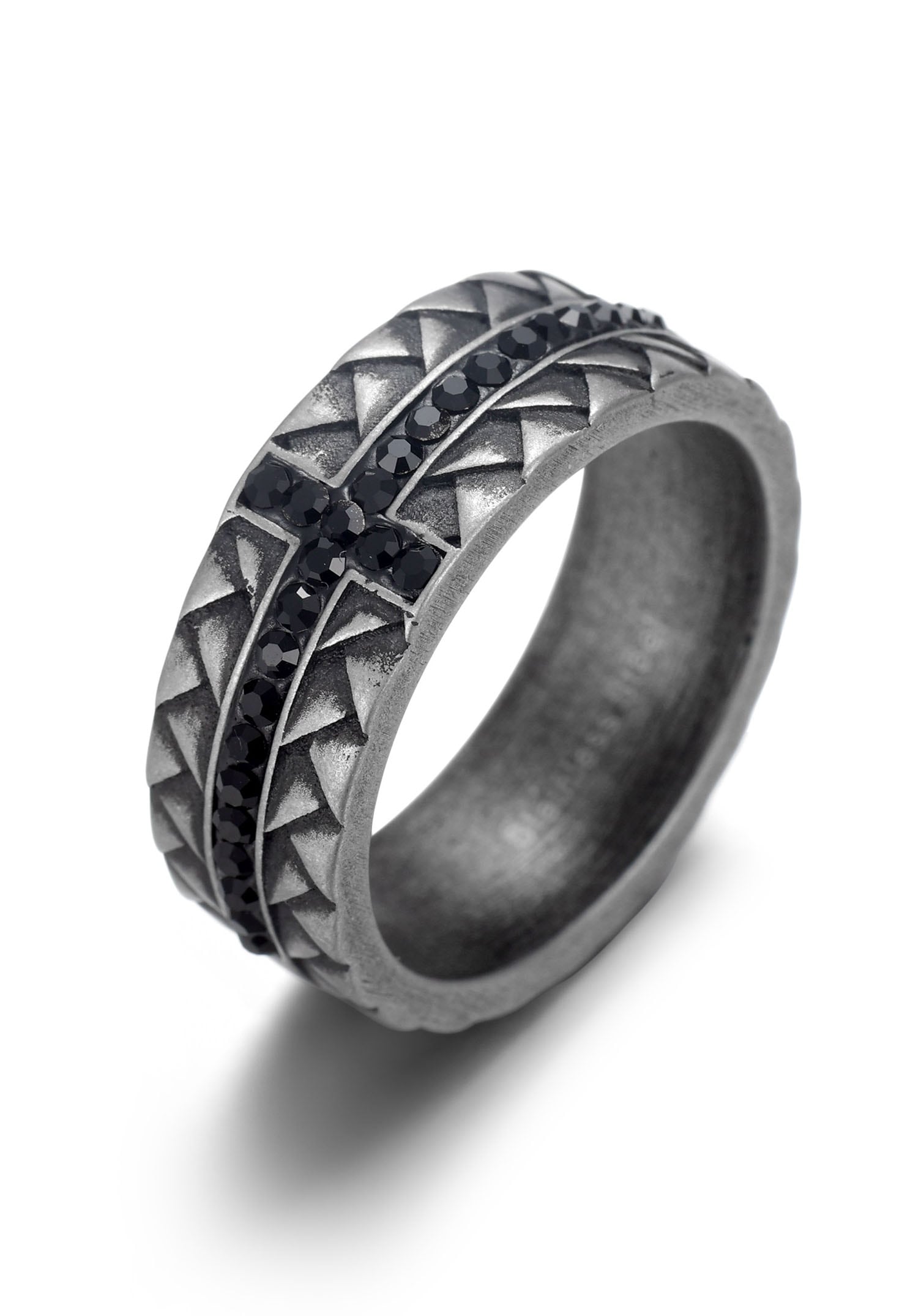 Firetti Fingerring »Schmuck Geschenk, Woven, strukturiert« von Firetti