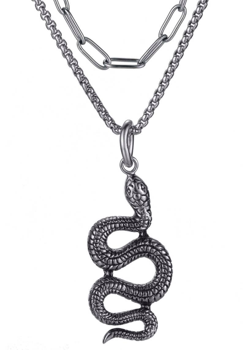 Firetti Kette mit Anhänger »Schmuck Geschenk, Snake«, (Set, 1 tlg.) von Firetti