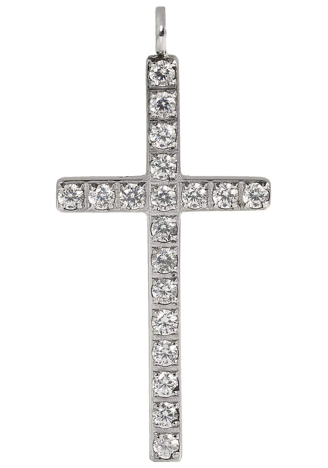 Firetti Kettenanhänger »Schmuck Geschenk Halsschmuck Anhänger für Halskette Kreuz«, Made in Germany - mit Zirkonia (synth.) Firetti Kettenanhänger »Schmuck Geschenk Halsschmuck Anhänger für Halskette Kreuz«, Made in Germany - mit Zirkonia (synth.) von Firetti