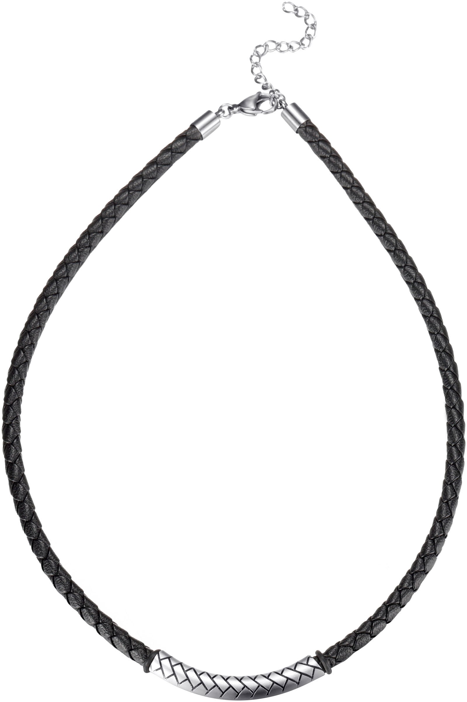 Firetti Lederband »Schmuck Geschenk Edelstahl Leder Halsschmuck Halskette Loobstprägung« Firetti Lederband »Schmuck Geschenk Edelstahl Leder Halsschmuck Halskette Loobstprägung« von Firetti