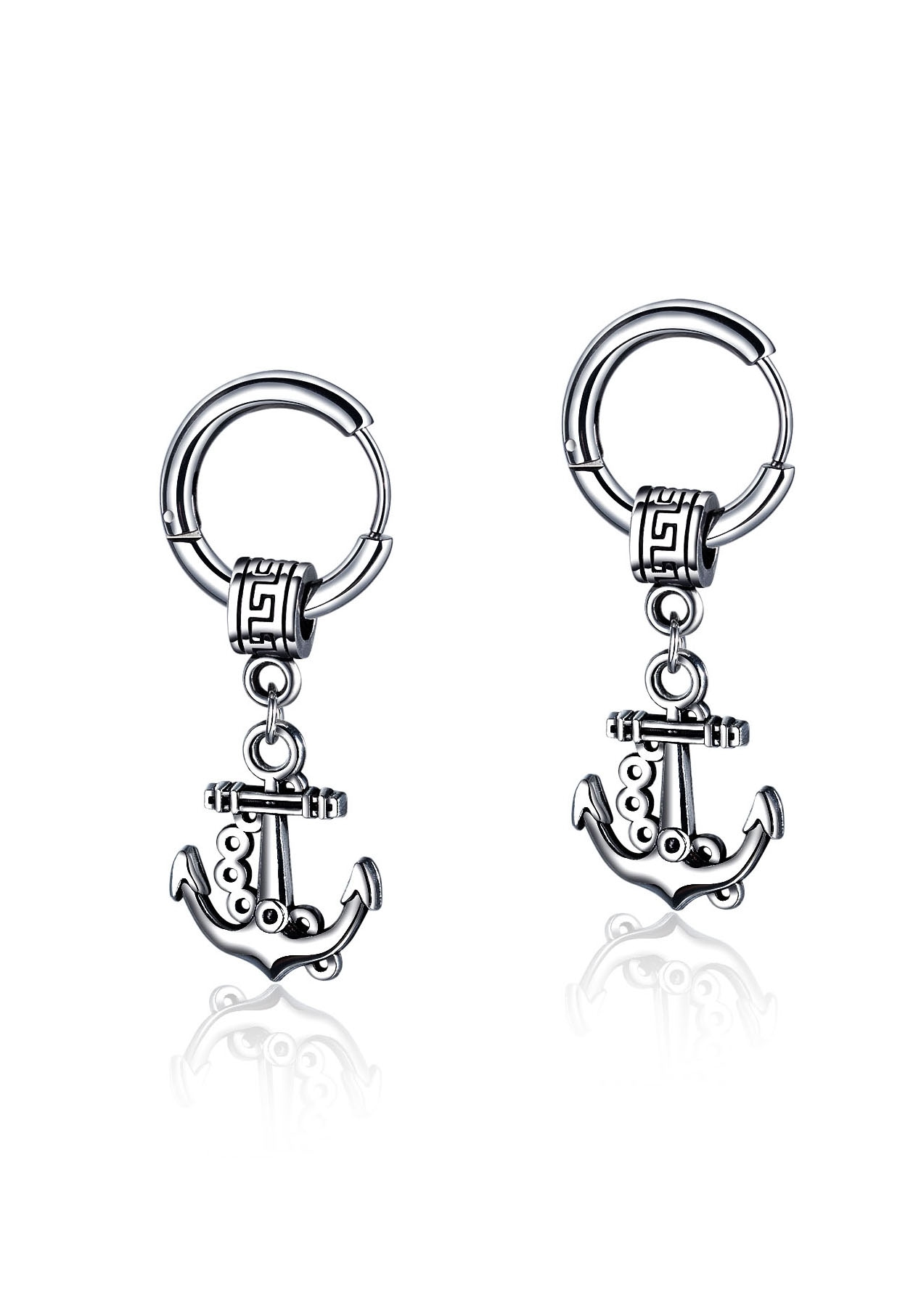 Firetti Paar Creolen »Schmuck Geschenk Anker«, Einhänger abnehmbar Firetti Paar Creolen »Schmuck Geschenk Anker«, Einhänger abnehmbar von Firetti