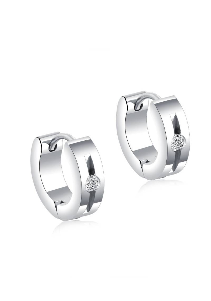 Firetti Paar Creolen »Schmuck Geschenk Glamour, klassisch«, mit Zirkonia (synth.) von Firetti