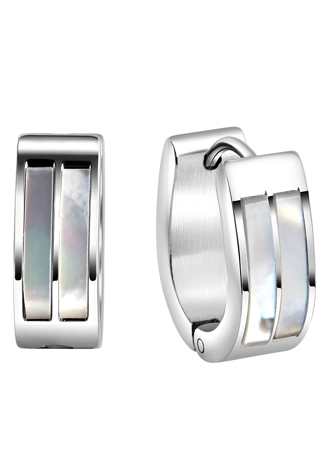 Firetti Paar Creolen »Schmuck Geschenk Oval«, mit Perlmutt Firetti Paar Creolen »Schmuck Geschenk Oval«, mit Perlmutt von Firetti