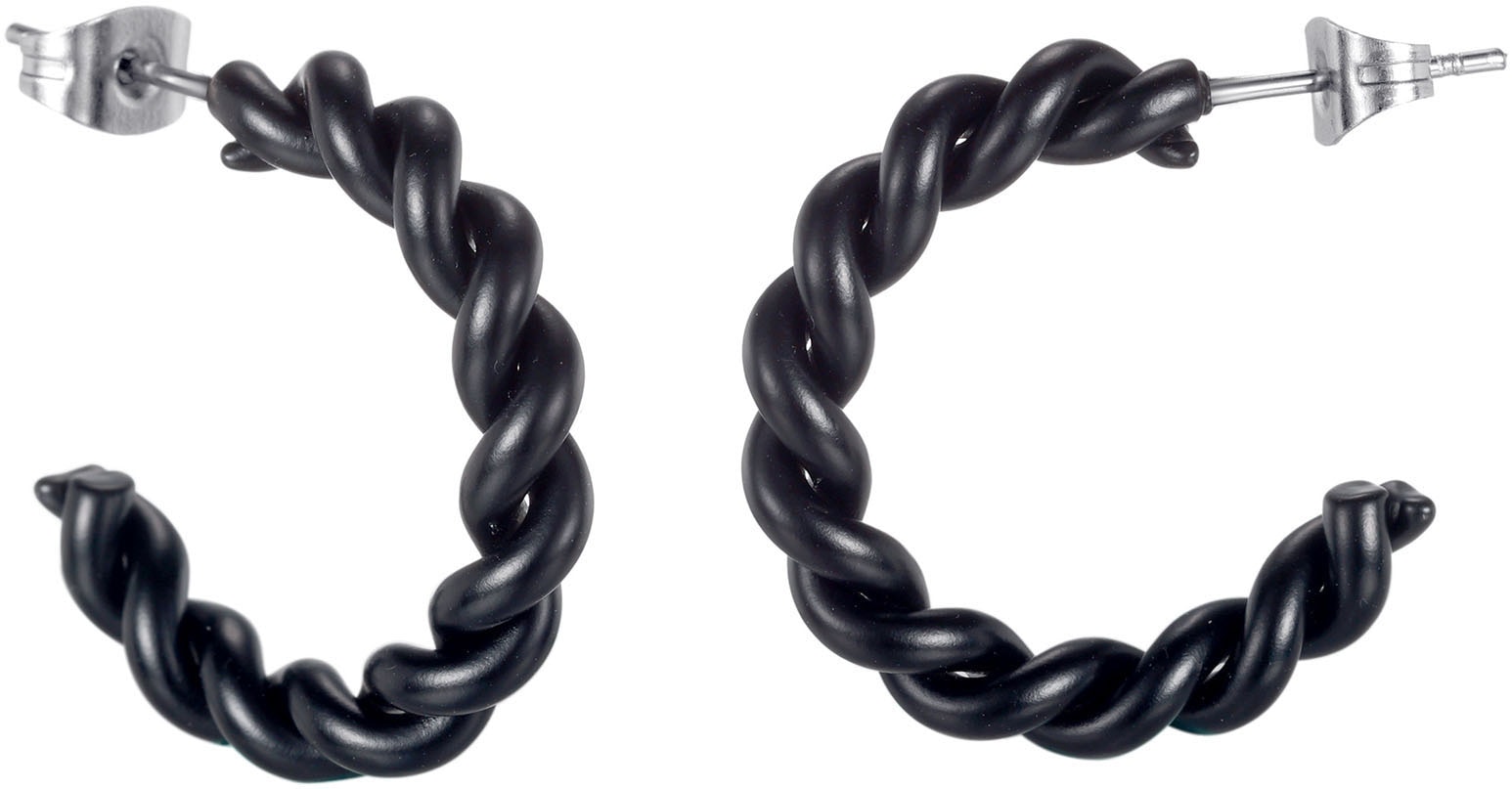 Firetti Paar Creolen »Schmuck Geschenk Edelstahl Ohrschmuck Ohrringe Twist Color« Firetti Paar Creolen »Schmuck Geschenk Edelstahl Ohrschmuck Ohrringe Twist Color« von Firetti