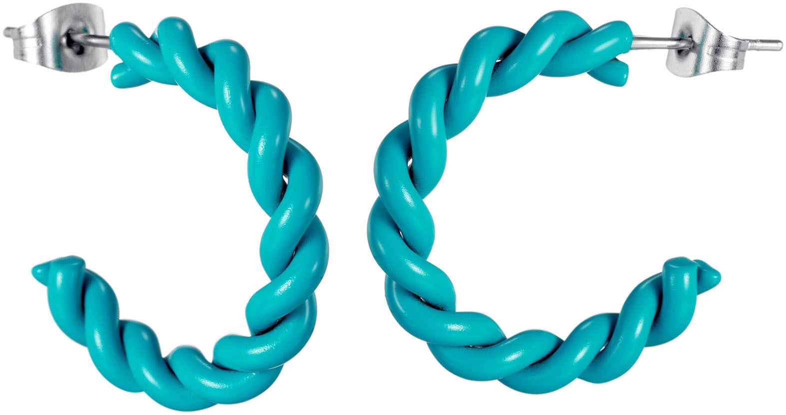 Firetti Paar Creolen »Schmuck Geschenk Edelstahl Ohrschmuck Ohrringe Twist Color« Firetti Paar Creolen »Schmuck Geschenk Edelstahl Ohrschmuck Ohrringe Twist Color« von Firetti