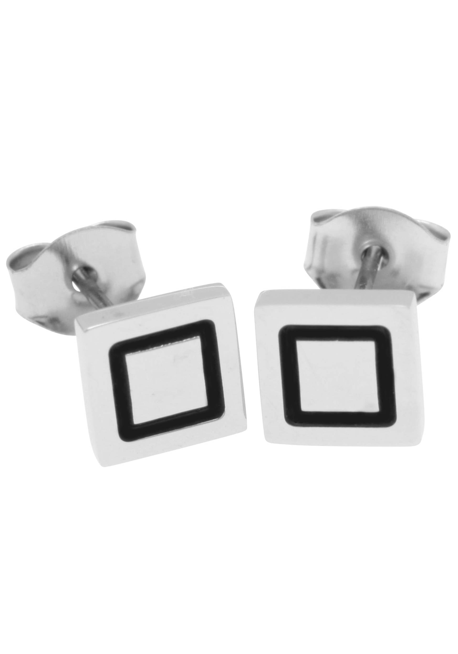 Firetti Paar Ohrstecker »Schmuck Geschenk Ohrschmuck Quadrat« von Firetti