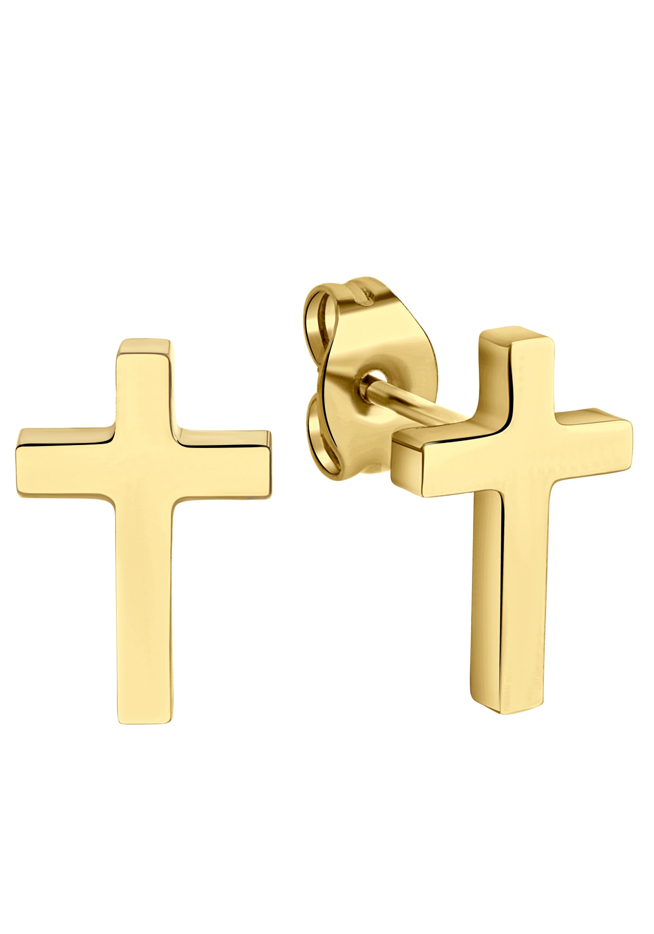 Firetti Paar Ohrstecker »Schmuck Geschenk Ohrschmuck Kreuz« von Firetti