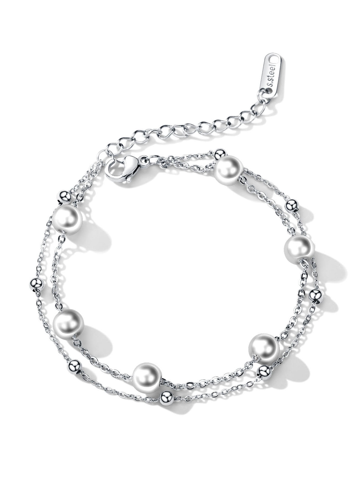 Firetti Perlenarmband »Schmuck Geschenk Armschmuck Armkette Perle« von Firetti