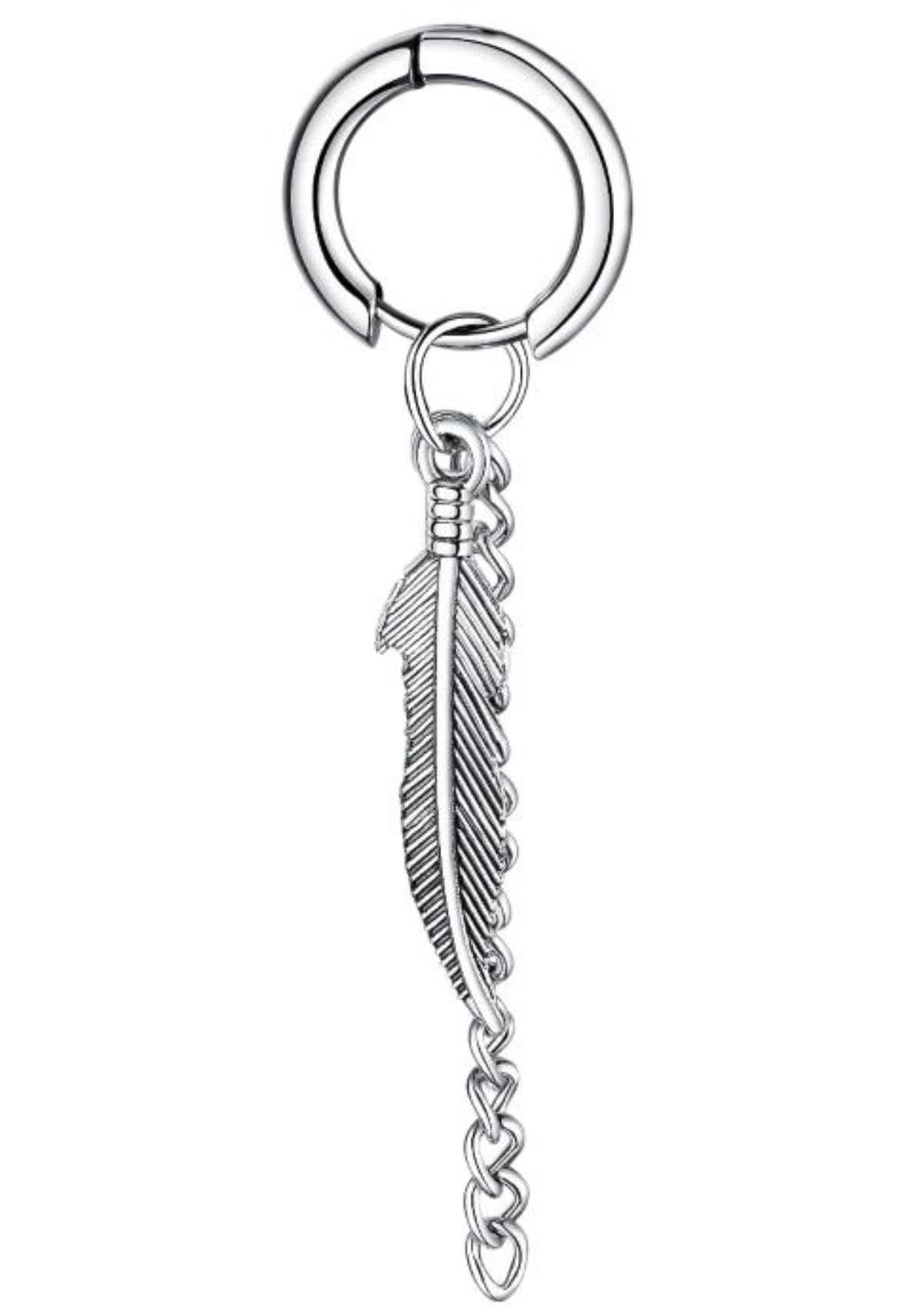 Firetti Single-Creole »Schmuck Geschenk Feder«, Einhänger abnehmbar Firetti Single-Creole »Schmuck Geschenk Feder«, Einhänger abnehmbar von Firetti