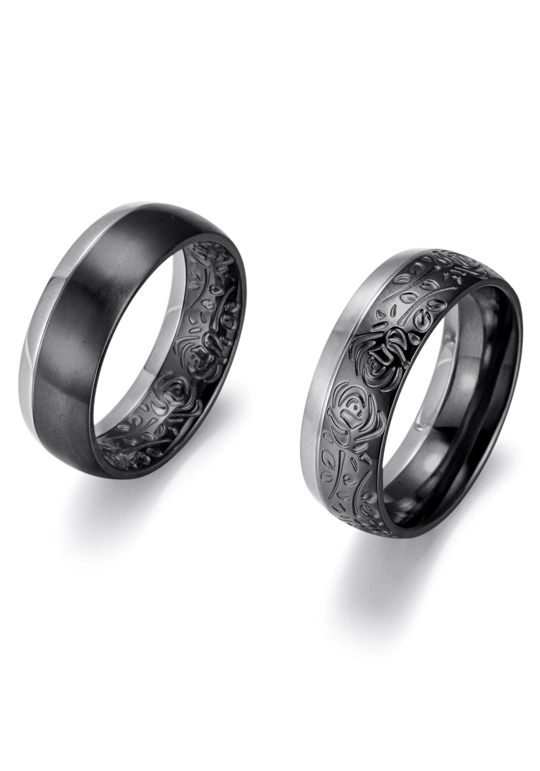 Firetti Trauring »Schmuck Geschenk "LIEBE" bicolor, ca. 8,00 mm breit« Firetti Trauring »Schmuck Geschenk "LIEBE" bicolor, ca. 8,00 mm breit« von Firetti