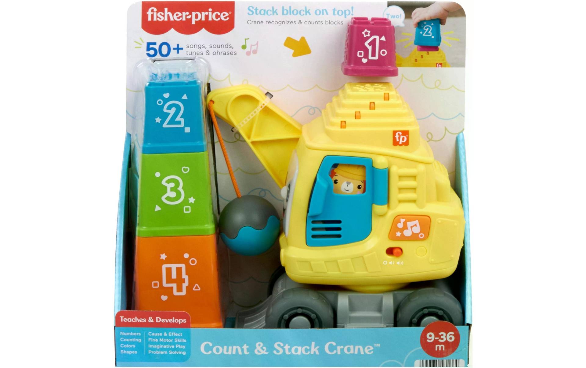 Fisher-Price® Lernspielzeug »Count Stack Crane« von Fisher-Price®