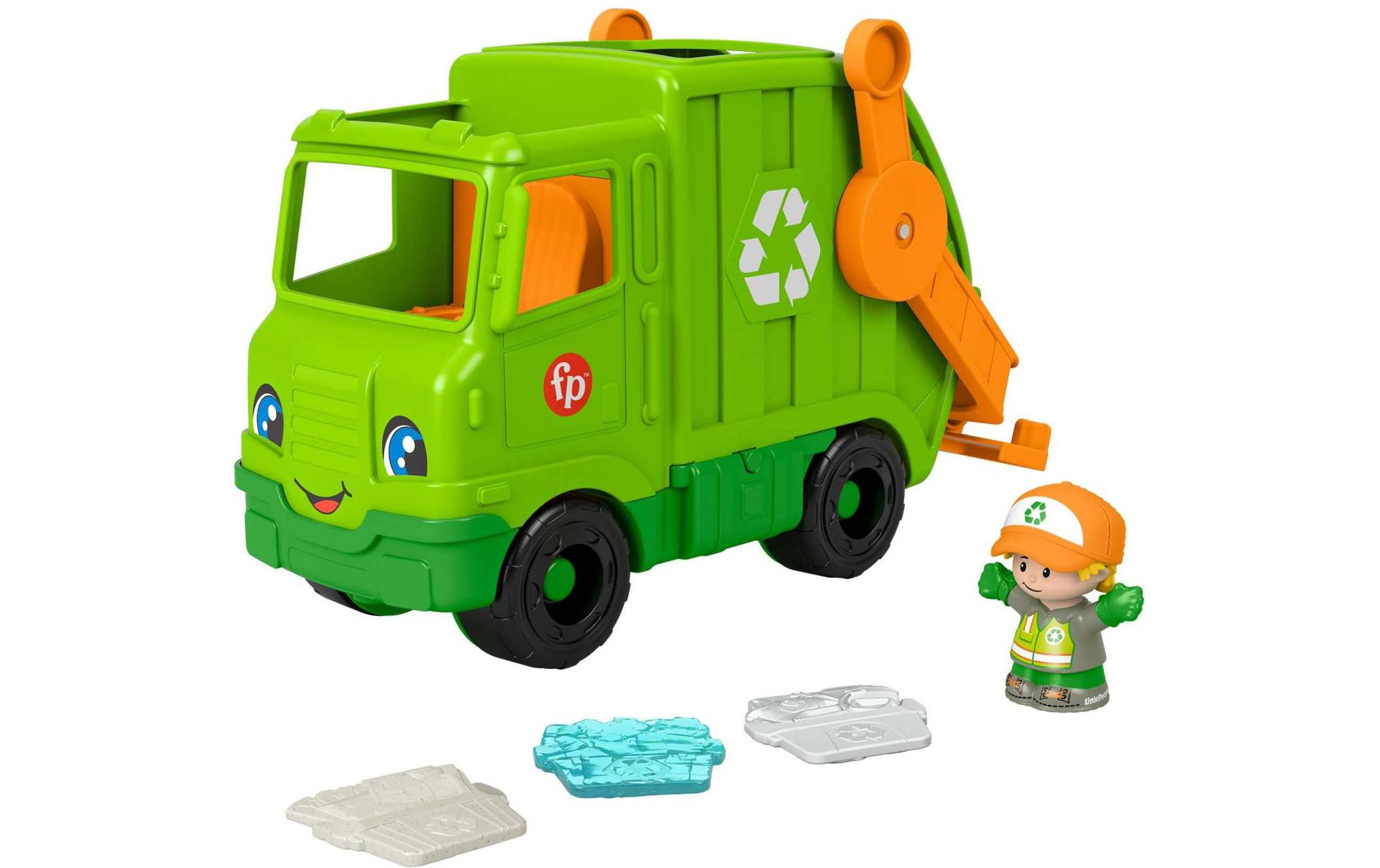 Fisher-Price® Spielzeug-Müllwagen »Little People Recycling Truck« von Fisher-Price®