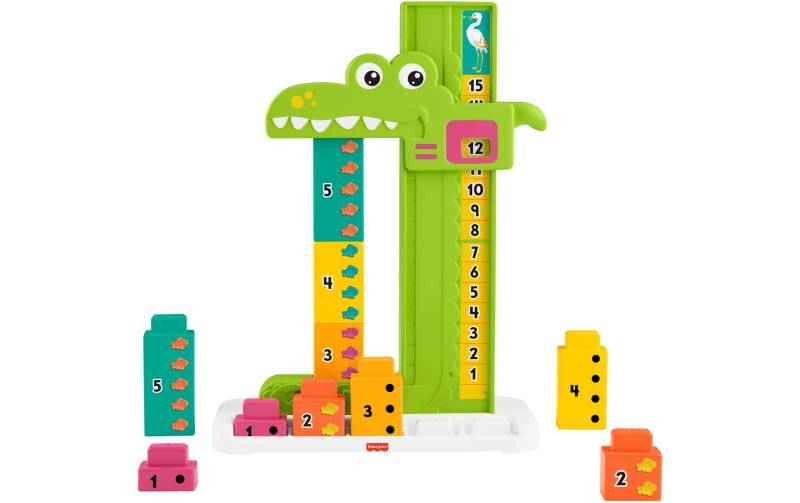 Fisher-Price® Stapelspielzeug »Mein Zahlen-Krokodil« von Fisher-Price®