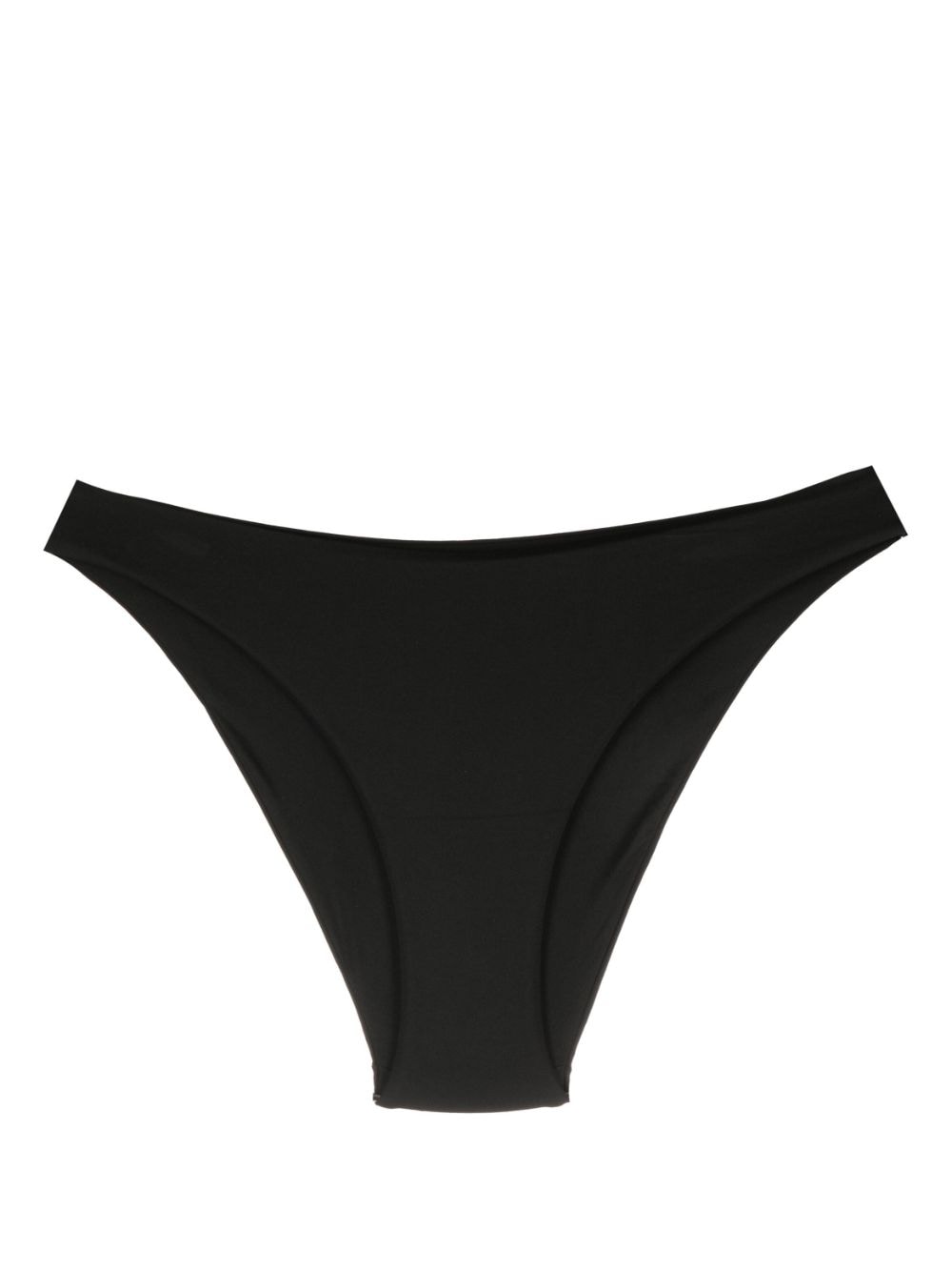 Fisico logo-patch bikini bottoms - Black von Fisico