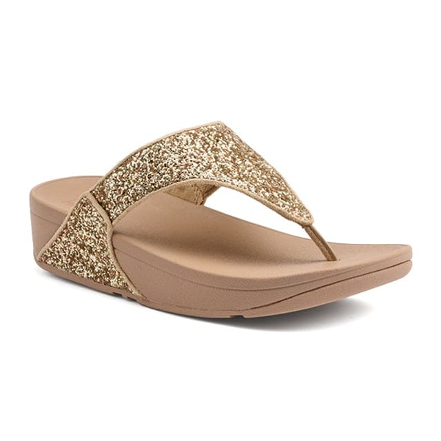 Fitflop Lulu Glitter toe thongs-40 40 von Fitflop